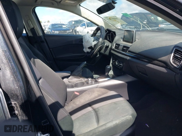 2016 Mazda 3 i Sport with VIN JM1BM1T77G1317385, listed as a IAAI auction lot 38893587 with 115,103 mi miles and . Bid and sale history available at DreamBid. Image 5.