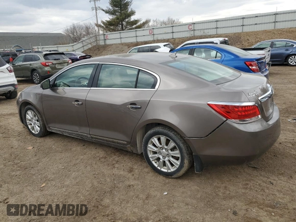 2010 Buick LaCrosse CXL with VIN 1G4GK5EG3AF242061, listed as a Copart auction lot 50792135 with 172,938 mi miles and Clean title. Bid and sale history available at DreamBid. Image 2.