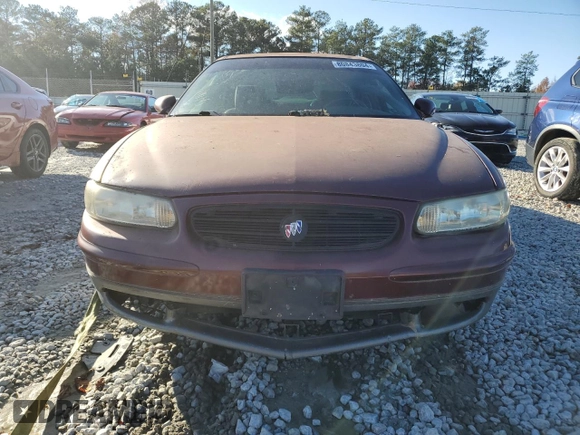 1998 Buick Regal GS with VIN 2G4WF5212W1461804, listed as a Copart auction lot 80843804 with 0 mi miles and Salvage Title. Bid and sale history available at carsss.com. Image 5.