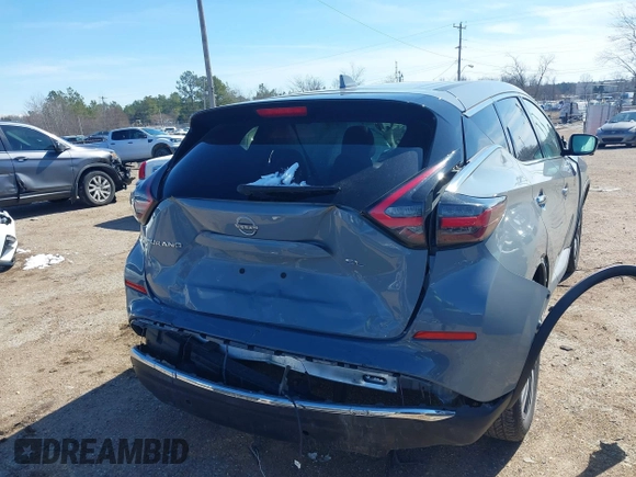 2023 Nissan Murano SL with VIN 5N1AZ2CJ2PC131235, listed as a IAAI auction lot 41639410 with 46,087 mi miles and . Bid and sale history available at DreamBid. Image 15.