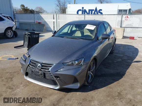 2017 Lexus IS with VIN JTHCM1D21H5022394, listed as a IAAI auction lot 41783159 with 53,859 mi miles. Bid and sale history available at carsss.com. Image 2.