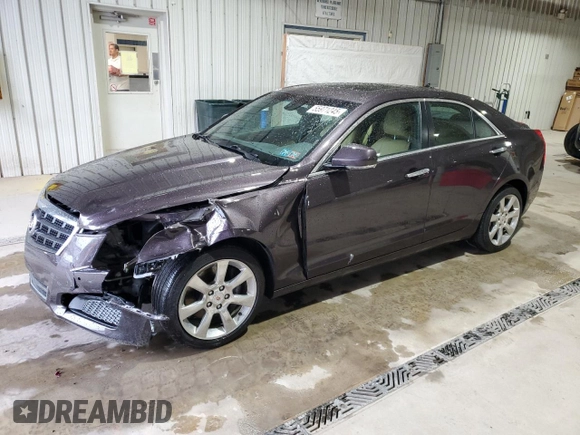 2014 Cadillac ATS Luxury AWD z VIN 1G6AH5RX0E0116304, wystawiony jako Copart lot #55971245 z przebiegiem 42 088 mil mil oraz Szkody całkowita. Historia ofert i sprzedaży dostępna na DreamBid. Obrazek 1.