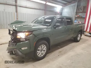 2023 Nissan Frontier SV with VIN 1N6ED1FK3PN637239, listed as a Copart auction lot 49469965 with 17,570 mi miles and Salvage title. Bid and sale history available at DreamBid. Image 1.