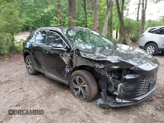 2024 Lexus RX 350 with VIN 2T2BAMCAXRC038674, listed as a IAAI auction lot 42145782 with 38,483 mi miles and . Bid and sale history available at DreamBid. Image 1.