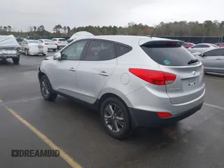 2015 Hyundai Tucson GLS with VIN KM8JT3AF3FU959938, listed as a IAAI auction lot 41828886 with 83,612 mi miles and . Bid and sale history available at DreamBid. Image 3.