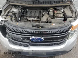 2015 Ford Utility Police Interceptor with VIN 1FM5K8AR6FGC16586, listed as a Copart auction lot 77998884 with 139,563 mi miles and Salvage Title. Bid and sale history available at carsss.com. Image 12.
