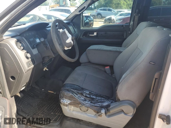 2011 Ford F-150 XL with VIN 1FTFW1CF9BFB71523, listed as a Copart auction lot 59009745 with 241,876 mi miles and Salvage title. Bid and sale history available at DreamBid. Image 7.