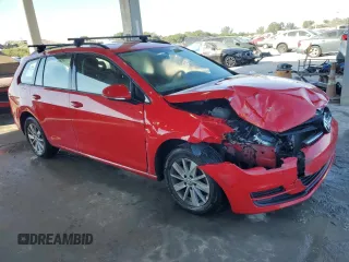 2016 Volkswagen Golf SportWagen TSI S with VIN 3VWC17AU4GM512062, listed as a Copart auction lot 44512755 with 110,246 mi miles and Salvage Title. Bid and sale history available at carsss.com. Image 4.