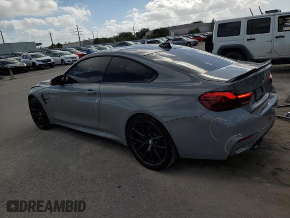2019 BMW M4 CS with VIN WBS3S7C56KAC09792, listed as a Copart auction lot 76513383 with 55,538 mi miles. Bid and sale history available at carsss.com. Image 2.