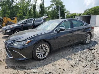 2022 Lexus ES 300h Luxury with VIN 58AEA1C13NU017859, listed as a Copart auction lot 63310405 with 23,340 mi miles and Salvage title. Bid and sale history available at DreamBid. Image 1.