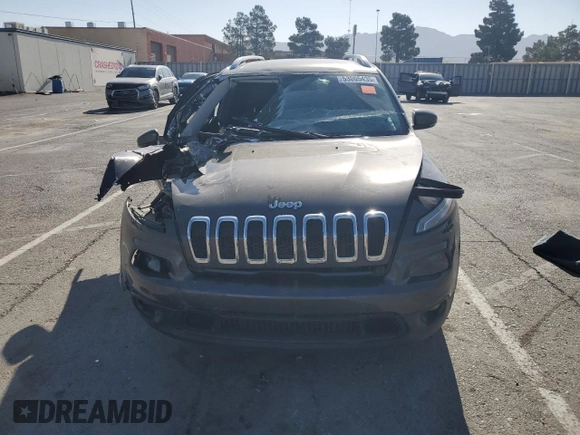 2018 Jeep Cherokee Latitude Plus with VIN 1C4PJLLB2JD511116, listed as a Copart auction lot 53005435 with 55,657 mi miles and Salvage title. Bid and sale history available at DreamBid. Image 5.