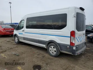 2018 Ford Transit Passenger XL with VIN 1FBAX2CM9JKA86087, listed as a Copart auction lot 43119905 with 56,664 mi miles and Clean Title. Bid and sale history available at DreamBid. Image 2.