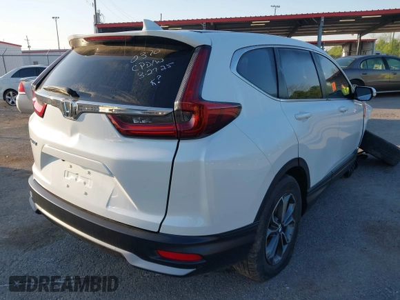 2021 Honda CR-V EX-L with VIN 7FARW1H88ME020370, listed as a IAAI auction lot 41984055 with Not provided miles and . Bid and sale history available at DreamBid. Image 4.
