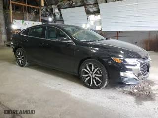2024 Chevrolet Malibu RS with VIN 1G1ZG5ST2RF176607, listed as a Copart auction lot 73994474 with 827 mi miles and Salvage Title. Bid and sale history available at carsss.com. Image 4.