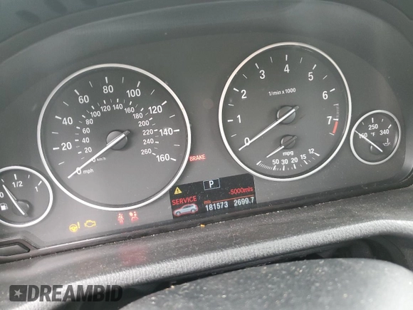 2013 BMW X3 xDrive28i with VIN 5UXWX9C51D0A10108, listed as a Copart auction lot 45719355 with 181,573 mi miles and Salvage Title. Bid and sale history available at carsss.com. Image 9.