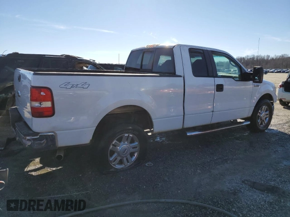 2008 Ford F-150 XLT with VIN 1FTPX14V58KB23282, listed as a Copart auction lot 88642945 with 345,542 mi miles and Salvage Title. Bid and sale history available at carsss.com. Image 3.