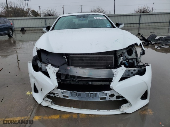 2020 Lexus RC with VIN JTHGA5BC0L5010484, listed as a Copart auction lot 82191544 with 39,411 mi miles and Salvage Title. Bid and sale history available at carsss.com. Image 5.