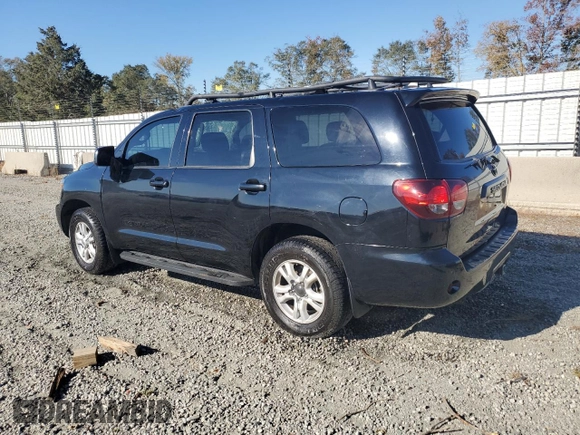 2020 Toyota Sequoia SR5 with VIN 5TDBY5G16LS177599, listed as a Copart auction lot 76245044 with 106,090 mi miles and Salvage Title. Bid and sale history available at carsss.com. Image 2.