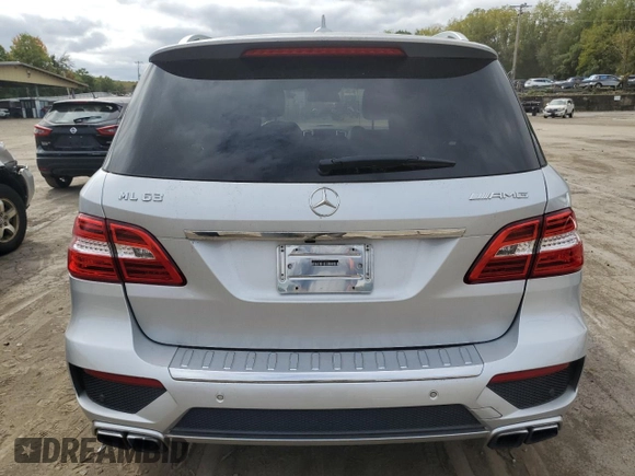 2013 Mercedes-Benz M ML 63 AMG with VIN 4JGDA7EB0DA153930, listed as a Copart auction lot 72535344 with 129,030 mi miles and Salvage Title. Bid and sale history available at carsss.com. Image 6.