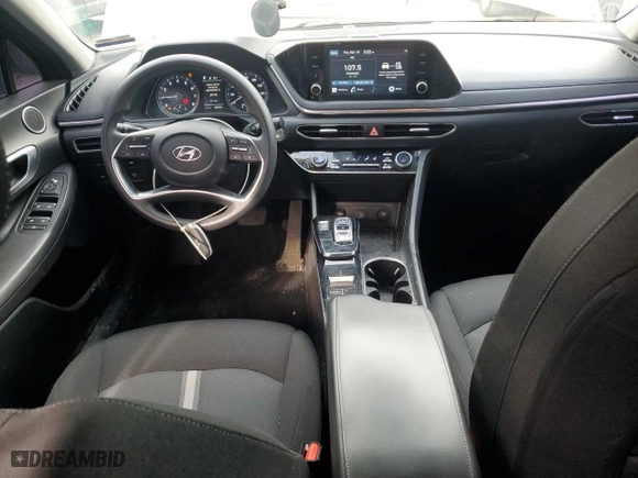 2021 Hyundai Sonata SEL with VIN 5NPEL4JA9MH111215, listed as a Copart auction lot 48688665 with 84,243 mi miles and Salvage Title. Bid and sale history available at carsss.com. Image 8.