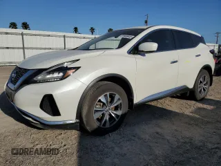 2021 Nissan Murano S with VIN 5N1AZ2AJXMC106257, listed as a Copart auction lot 51645645 with 55,054 mi miles and Salvage title. Bid and sale history available at DreamBid. Image 1.