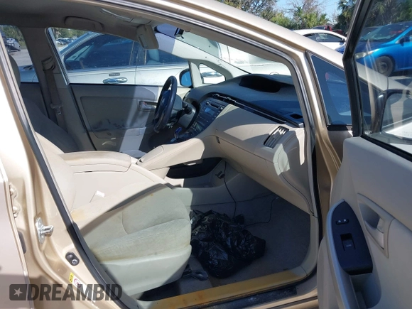 2011 Toyota Prius I with VIN JTDKN3DU3B1431079, listed as a IAAI auction lot 41255598 with 203,404 mi miles and . Bid and sale history available at DreamBid. Image 5.