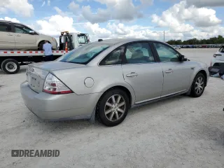 2008 Ford Taurus SEL with VIN 1FAHP24W58G175538, listed as a Copart auction lot 80044584 with 0 mi miles and Salvage Title. Bid and sale history available at carsss.com. Image 3.