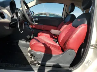 2012 FIAT 500 Gucci with VIN 3C3CFFER9CT174618, listed as a Copart auction lot 52387295 with 119,474 mi miles and Salvage Title. Bid and sale history available at carsss.com. Image 7.