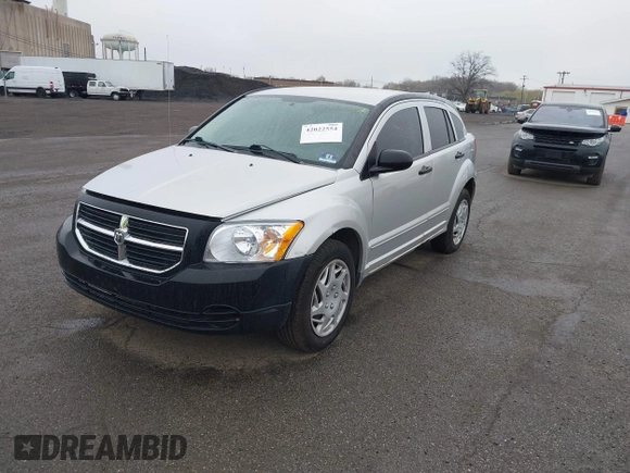 2007 Dodge Caliber SXT with VIN 1B3HB48BX7D379555, listed as a IAAI auction lot 42022554 with 99,670 mi miles and . Bid and sale history available at DreamBid. Image 2.