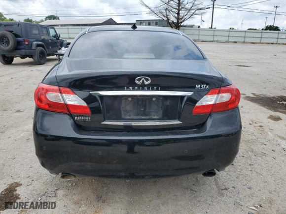2013 Infiniti M37 with VIN JN1BY1AR8DM603123, listed as a Copart auction lot 64173564 with 195,559 mi miles and Non Repairable. Bid and sale history available at carsss.com. Image 6.