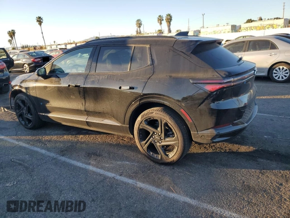 2024 Chevrolet Equinox EV RS z VIN 3GN7DNRP1RS224360, wystawiony jako Copart lot #88351525 z przebiegiem 3 821 mil mil oraz Szkoda całkowita • Salvage title. Historia ofert i sprzedaży dostępna na DreamBid. Obrazek 2.