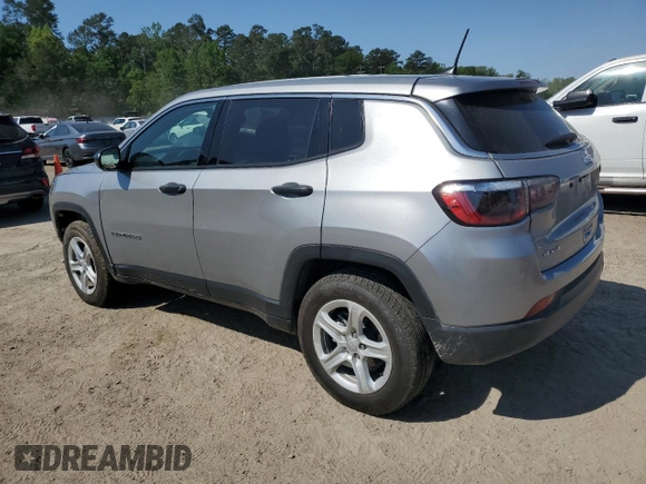 2023 Jeep Compass Sport z VIN 3C4NJDANXPT536715, wystawiony jako Copart lot #53182585 z przebiegiem 43 671 mil mil oraz Szkoda całkowita • Salvage title. Historia ofert i sprzedaży dostępna na DreamBid. Obrazek 2.