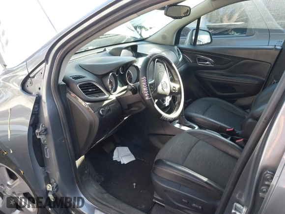 2015 Buick Encore with VIN KL4CJASB3FB168155, listed as a IAAI auction lot 41861563 with 57,574 mi miles. Bid and sale history available at carsss.com. Image 15.