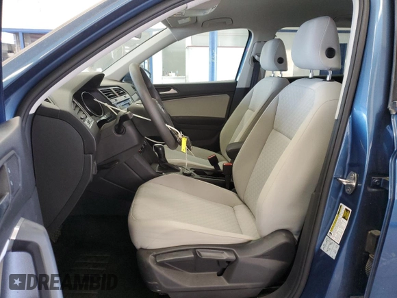 2019 Volkswagen Tiguan S with VIN 3VV0B7AX2KM197883, listed as a Copart auction lot 64978515 with 54,961 mi miles and Salvage title. Bid and sale history available at DreamBid. Image 7.