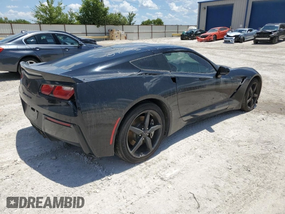 2015 Chevrolet Corvette 2LT with VIN 1G1YD2D76F5102501, listed as a Copart auction lot 56935254 with 104,595 mi miles and Clean Title. Bid and sale history available at carsss.com. Image 3.