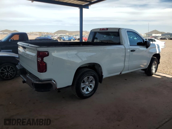 2021 Chevrolet Silverado 1500 Work Truck with VIN 3GCNWAEF4MG445317, listed as a Copart auction lot 50242685 with 92,760 mi miles and Salvage Title. Bid and sale history available at carsss.com. Image 3.