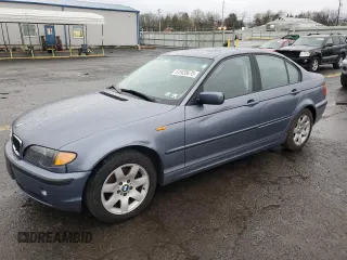 2003 BMW 3 Series 325xi with VIN WBAEU33473PM59075, listed as a Copart auction lot 51920675 with 145,096 mi miles and Salvage Title. Bid and sale history available at carsss.com. Image 1.