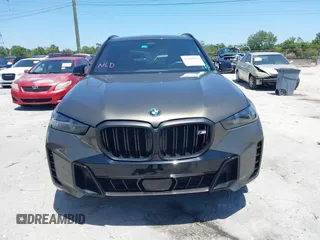 2024 BMW X5 M60i with VIN 5UX33EU04R9U60278, listed as a IAAI auction lot 42060054 with 18,215 mi miles. Bid and sale history available at carsss.com. Image 13.