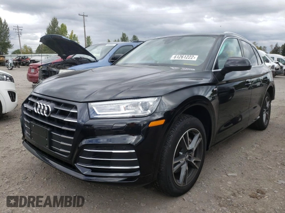 2020 Audi Q5 Premium with VIN WA1G2AFY4L2048650, listed as a Copart auction lot 61261222 with 51,412 mi miles. Bid and sale history available at carsss.com. Image 2.