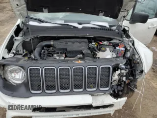2022 Jeep Renegade Latitude with VIN ZACNJDB10NPN90182, listed as a Copart auction lot 44916335 with 25,664 mi miles and Salvage title. Bid and sale history available at DreamBid. Image 12.