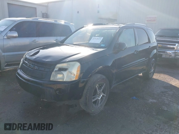 2005 Chevrolet Equinox LS with VIN 2CNDL13F956157194, listed as a IAAI auction lot 41918431 with 262,110 mi miles. Bid and sale history available at carsss.com. Image 2.