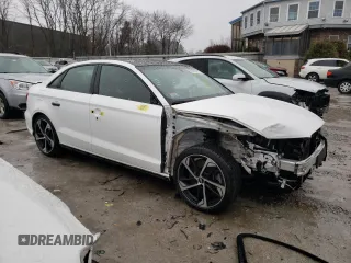 2020 Audi A3 Sedan S line Premium with VIN WAUBEGFF0LA006973, listed as a Copart auction lot 80601903 with 49,607 mi miles. Bid and sale history available at carsss.com. Image 4.