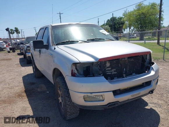 2004 Ford F-150 XLT with VIN 1FTRW14W24KC51607, listed as a IAAI auction lot 42015269 with 1 mi miles. Bid and sale history available at carsss.com. Image 1.