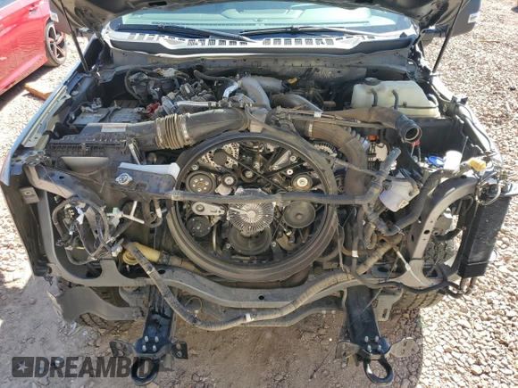 2024 Ford Super Duty F-250 SRW XL with VIN 1FT8W2BT3REC26683, listed as a Copart auction lot 49598175 with 34,733 mi miles and Salvage Title. Bid and sale history available at carsss.com. Image 11.