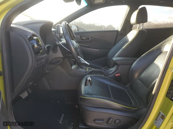 2019 Hyundai Kona Ultimate with VIN KM8K53A50KU226584, listed as a Copart auction lot 42034215 with 129,601 mi miles and Clean Title. Bid and sale history available at carsss.com. Image 7.