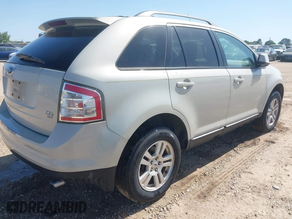 2007 Ford Edge SEL with VIN 2FMDK48C57BA77064, listed as a IAAI auction lot 41985195 with 167,322 mi miles. Bid and sale history available at carsss.com. Image 4.