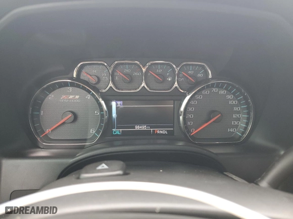 2018 Chevrolet Silverado 1500 LT with VIN 2GCVKREC1J1111492, listed as a Copart auction lot 54328485 with 98,495 mi miles and Salvage Title. Bid and sale history available at carsss.com. Image 9.