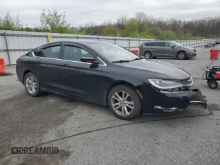 2015 Chrysler 200 Limited with VIN 1C3CCCAB9FN697612, listed as a Copart auction lot 53853535 with 143,761 mi miles and Salvage Title. Bid and sale history available at DreamBid. Image 4.