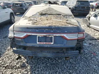 2017 Lincoln Continental Select with VIN 1LN6L9TK3H5612450, listed as a Copart auction lot 58340234 with 0 mi miles and Salvage Title. Bid and sale history available at carsss.com. Image 6.