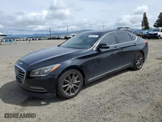 2016 Hyundai Genesis 3.8L with VIN KMHGN4JE7GU125285, listed as a Copart auction lot 52054435 with NaN miles and Clean Title. Bid and sale history available at carsss.com. Image 1.
